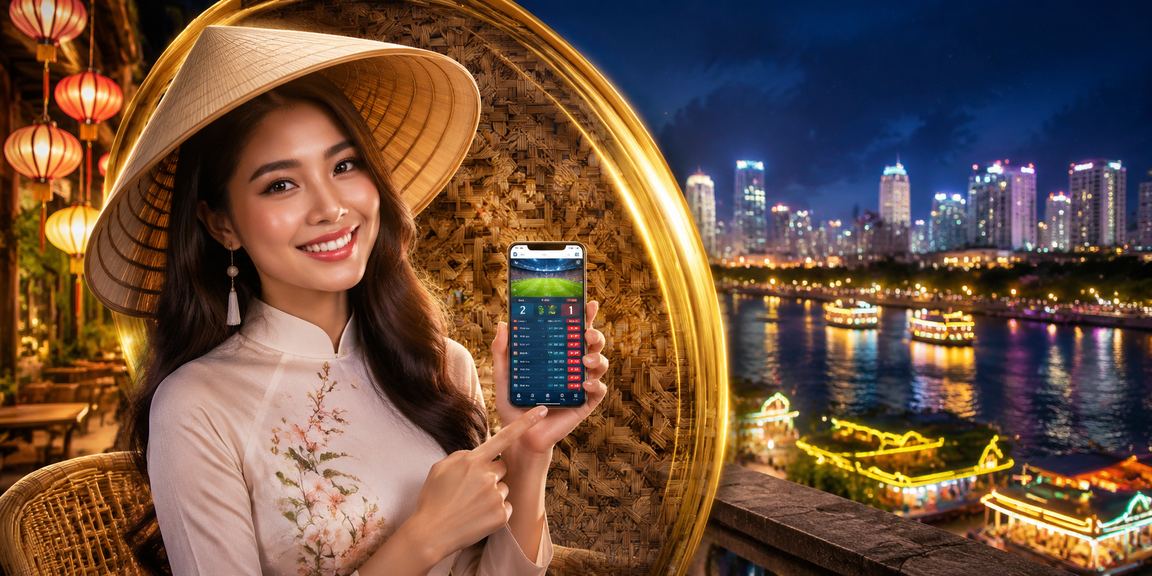Người dùng vùng Mekong chơi casino trên điện thoại ngoài trời