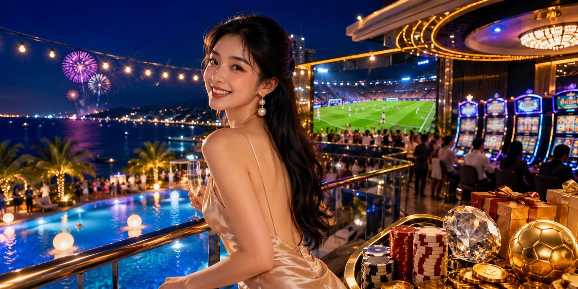 Người chơi tại bãi biển Phú Quốc kiểm tra tài khoản cá cược cao cấp trên điện thoại lúc hoàng hôn